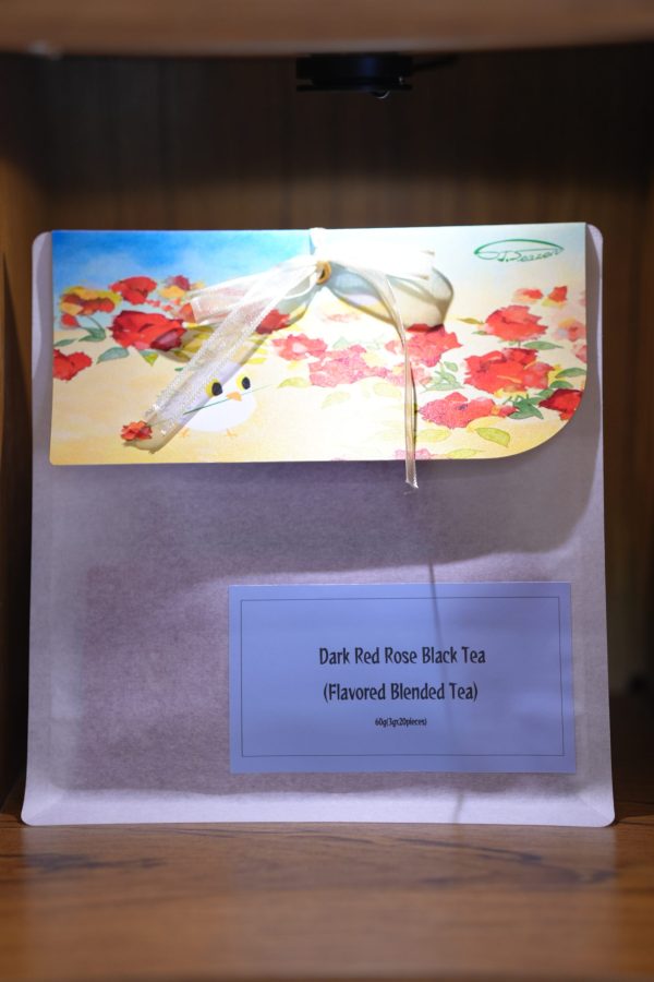 Dark Red Rose Black Tea (Flavored Blended Tea)