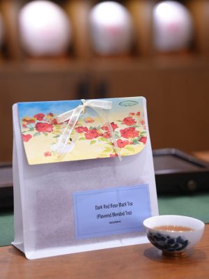 Dark Red Rose Black Tea (Flavored Blended Tea)