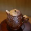 Handcrafted Zen Clay Teapot with Textured Earth Finish – Authentic Chinese Artisan Ceramic Teaware for Gongfu Tea & Tea Ceremonies