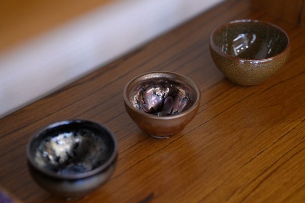 Imperial Jian Zhan Tea Bowl – Handcrafted Masterpiece with Cosmic Kiln-Altered Glaze, Collectible Chinese Ceramic Tea Bowl