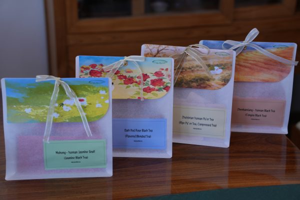 Dark Red Rose Black Tea (Flavored Blended Tea)